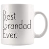 Gift for Grandad: Unique Grandad Gift Best Grandad Ever Mug Fathers Day Gift Birthday Gift New Grandad Gift Coffee Mug Tea Cup White $14.99