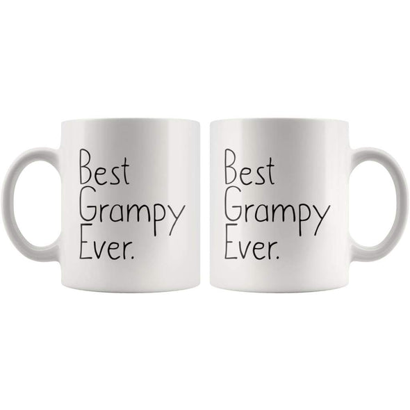 Gift for Grandpa Unique Grampy Gift: Best Grampy Ever Mug Fathers Day Gift Birthday Gift New Grampy Gift Coffee Mug Tea Cup White $14.99 |