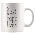 Gift for Papa: Unique Papa Gift Best Papa Ever Mug Fathers Day Gift for Papa Birthday Gift New Papa Gift Coffee Mug Tea Cup White $14.99 |