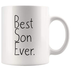 Load image into Gallery viewer, Gift for Son: Unique Son Gift Best Son Ever Mug Son Christmas Gift Birthday Gift Graduation Gift Coffee Mug Tea Cup White