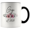 Gigi Est 2020 Pregnancy Announcement Gift to New Gigi Coffee Mug 11oz $14.99 | Black Drinkware