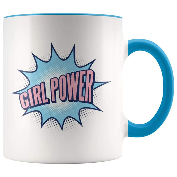 Girl Power Coffee Mug - Motivating Gift - BackyardPeaks
