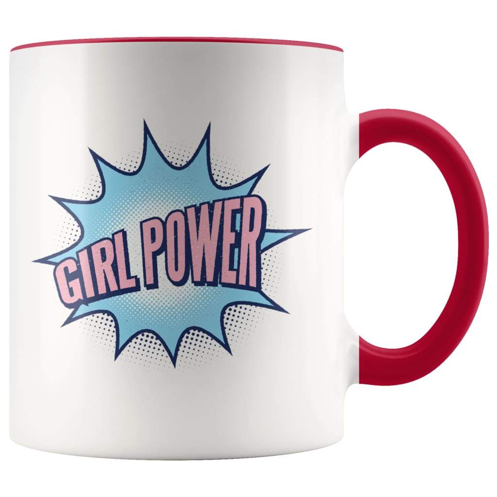 Girl Power Coffee Mug - Motivating Gift - BackyardPeaks