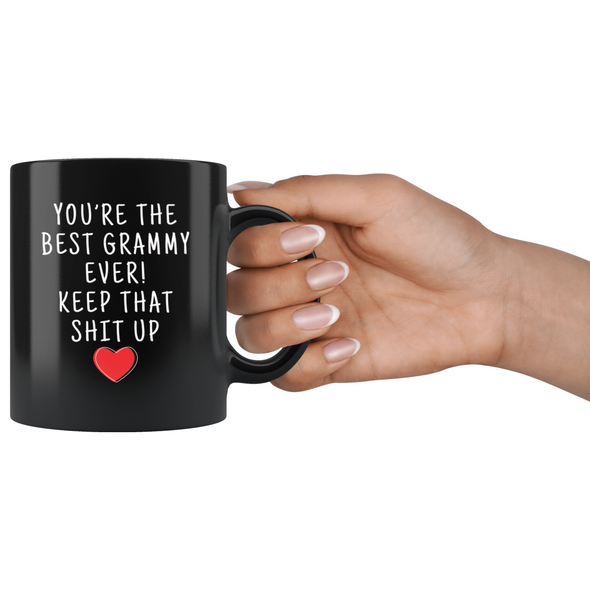 Grammy Gifts Best Grammy Ever Mug Grammy Coffee Mug Grammy Coffee Cup Grammy Gift Coffee Mug Tea Cup Black $19.99 | Drinkware