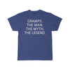 Gramps Gift - The Man. The Myth. The Legend. T-Shirt $14.99 | Royal / S T-Shirt