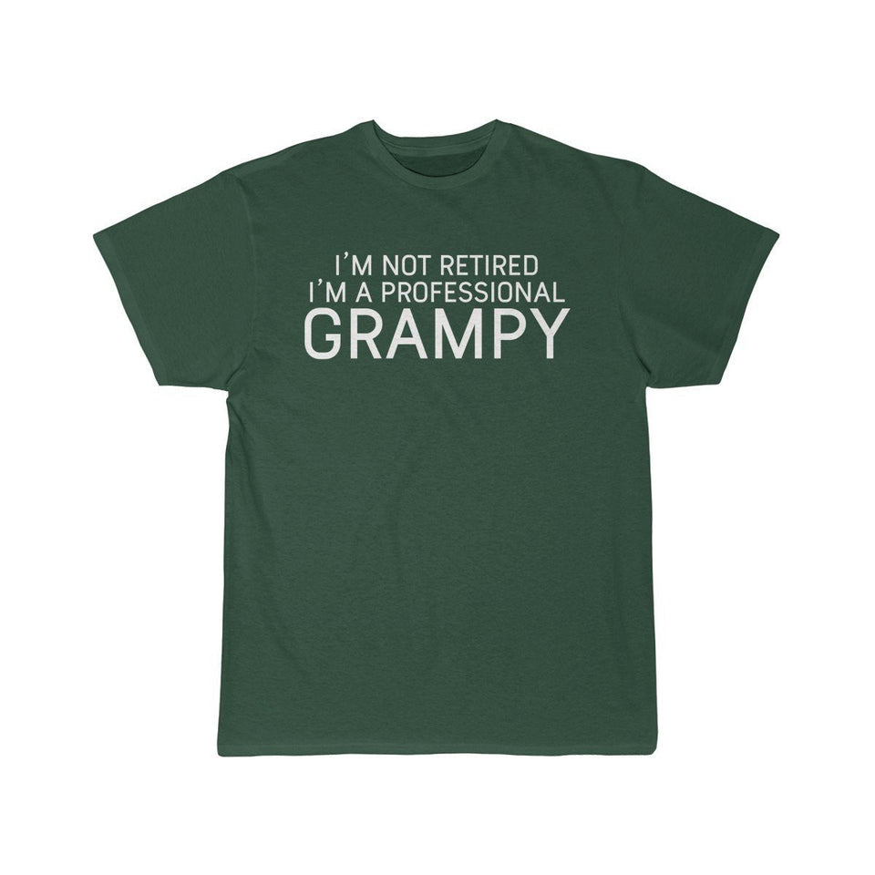 Grampy Gift Funny Grampy Shirt Gift for Grampy I'm Not Retired I'm A Professional Grampy T-Shirt