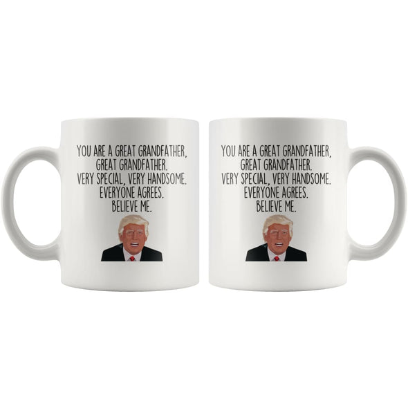 Grandfather Coffee Mug | Funny Trump Gift for Grandfather $14.99 | Drinkware
