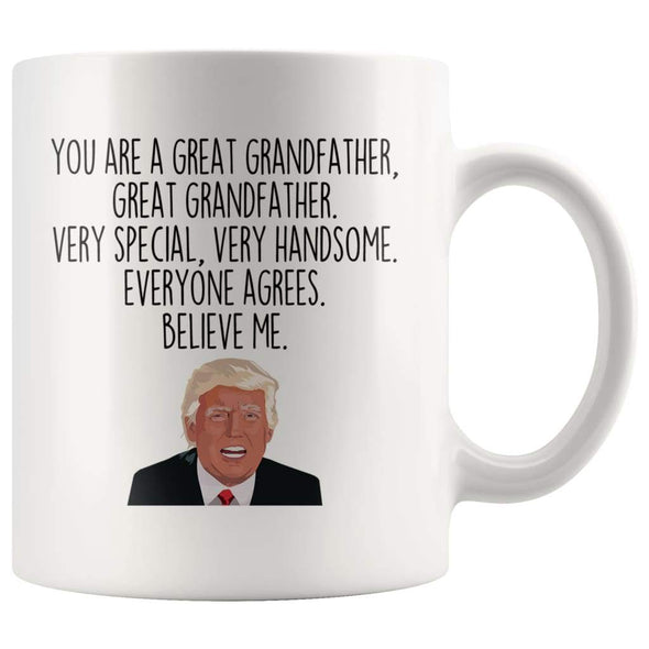 Grandfather Coffee Mug | Funny Trump Gift for Grandfather $14.99 | Funny Grandfather Mug Drinkware