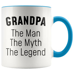 Load image into Gallery viewer, Grandpa Gifts Grandpa The Man The Myth The Legend Grandpa Christmas Birthday Coffee Mug