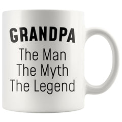 Load image into Gallery viewer, Grandpa Gifts Grandpa The Man The Myth The Legend Grandpa Christmas Birthday Coffee Mug