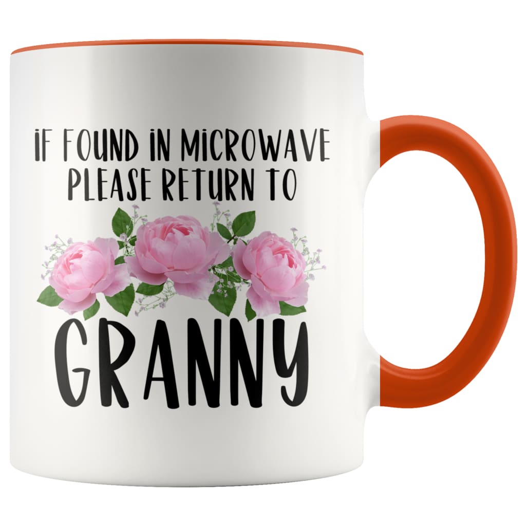 Granny Gift Ideas for Mother's Day If Found In Microwave Please Return To Granny Coffee Mug Tea Cup 11 ounce — photo 4