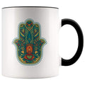 Hamsa Hand Coffee Mug - BackyardPeaks