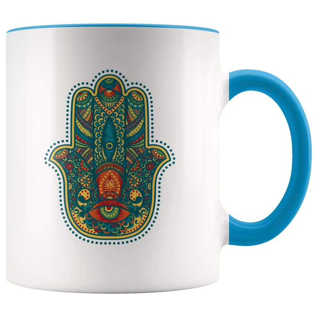 Hamsa Hand Coffee Mug — photo 2