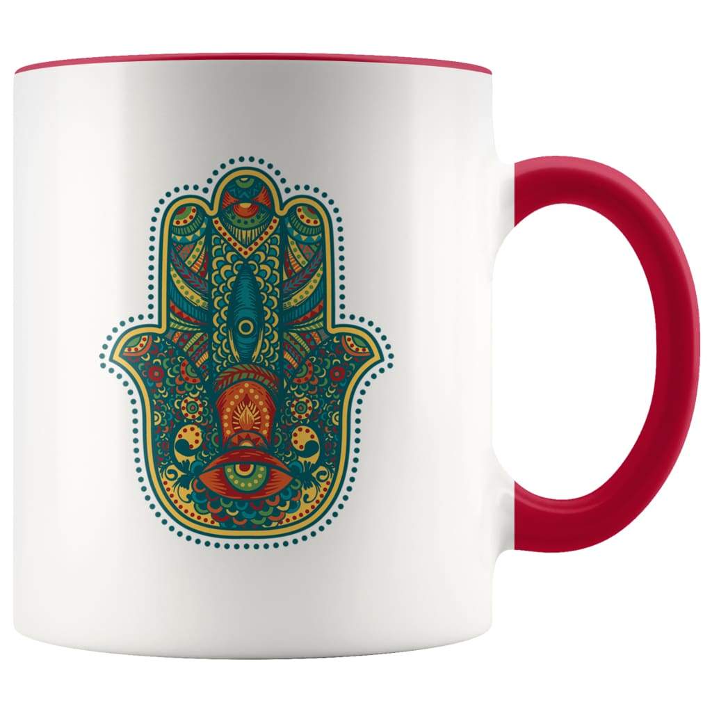 Hamsa Hand Coffee Mug — photo 6