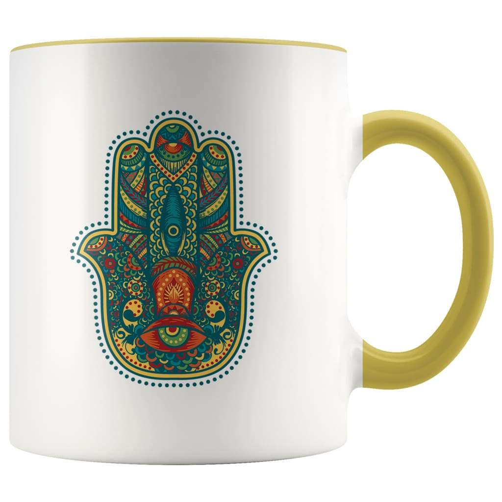 Hamsa Hand Coffee Mug — photo 7