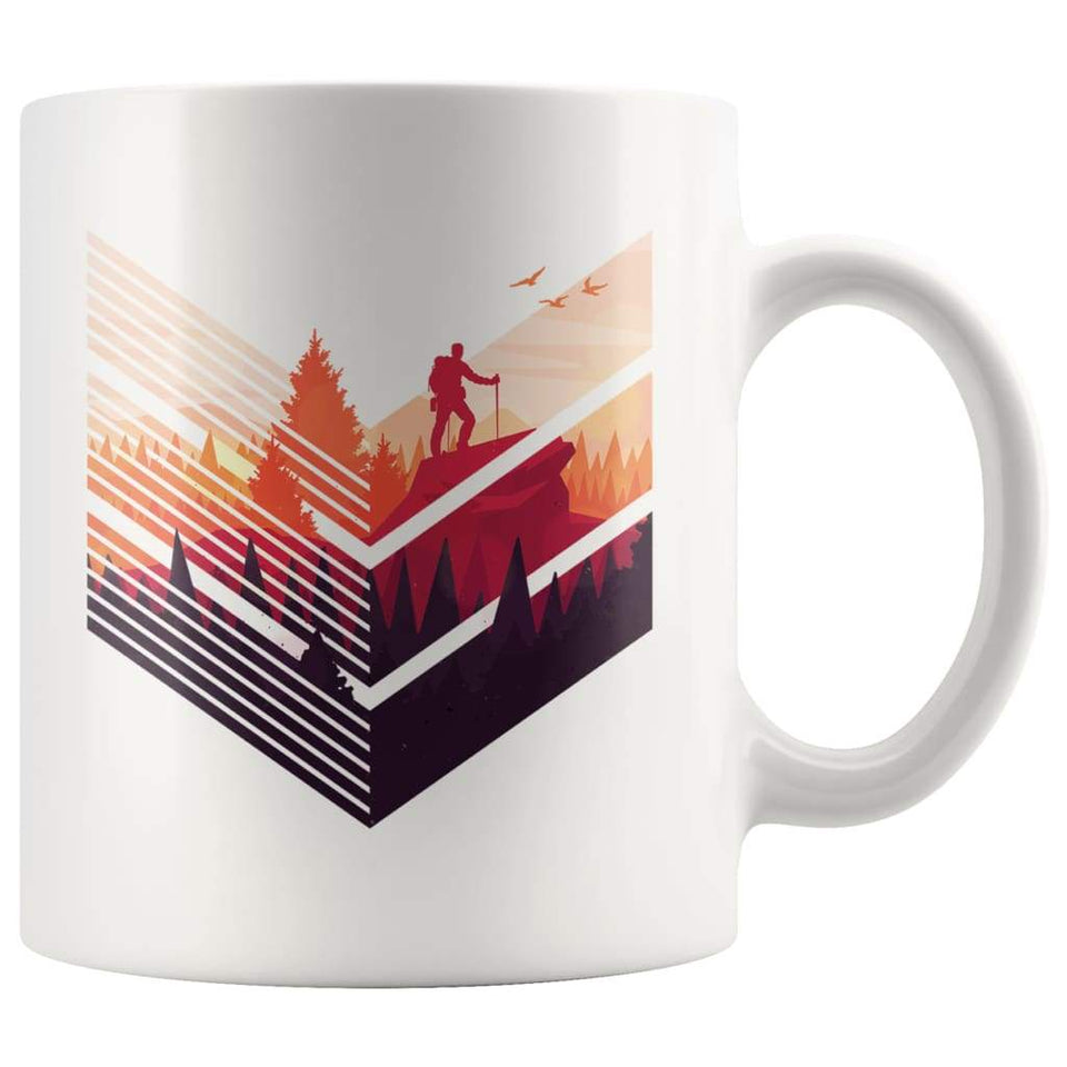 Hiking Gift Coffee Mug For Fathers Day
