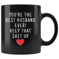 Husband Gifts Best Husband Ever Mug Husband Coffee Mug Husband Coffee Cup Husband Gift Coffee Mug Tea Cup Black $19.99 | 11oz - Black