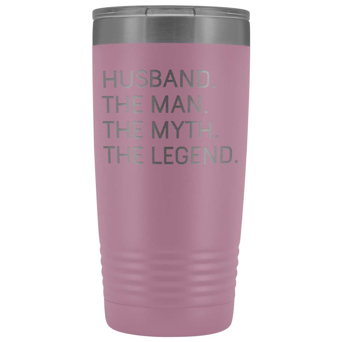 Husband Gifts Husband The Man The Myth The Legend Stainless Steel Vacuum Travel Mug Insulated Tumbler 20oz $31.99 | Light Purple Tumblers