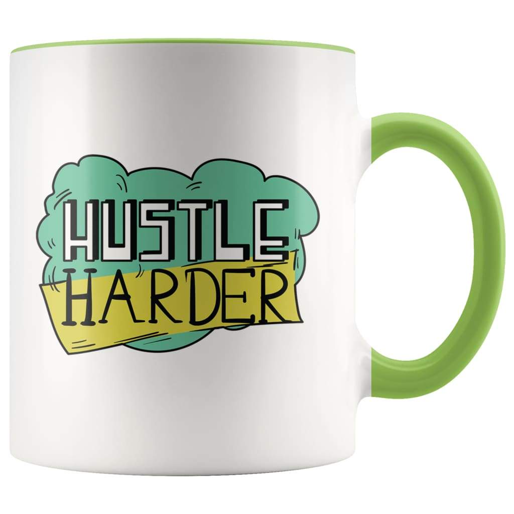 Hustle Harder Mug - Entrepreneur Gifts Coffee Mug - BackyardPeaks