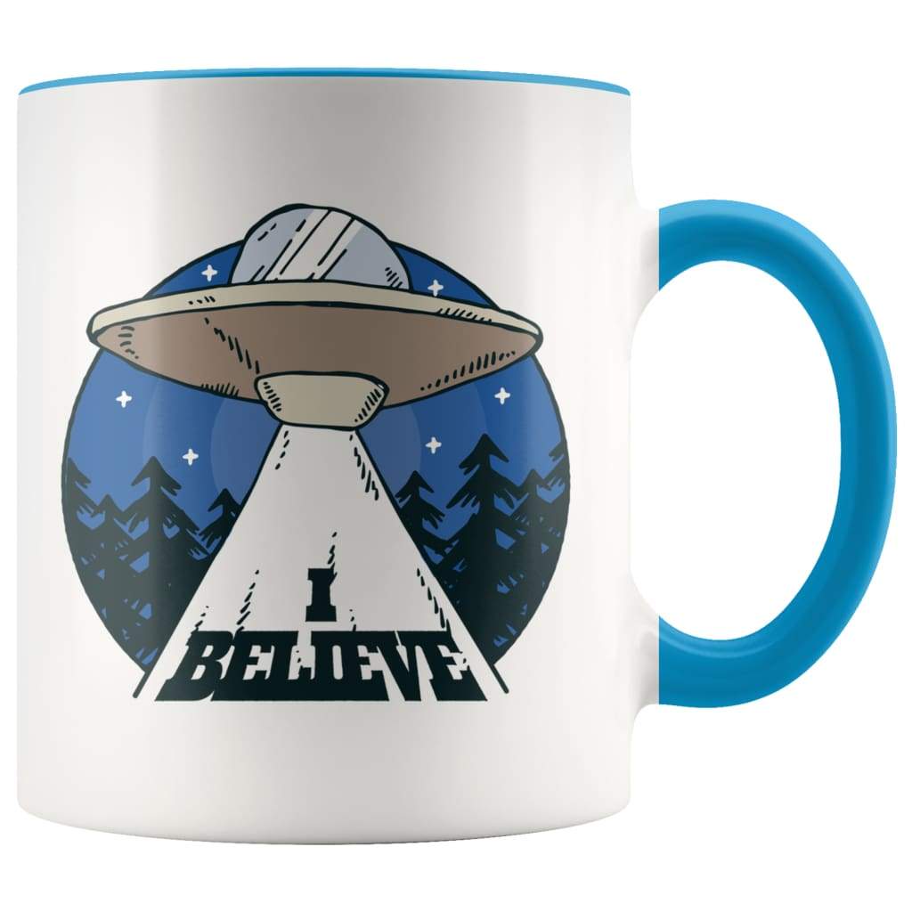 I Believe Alien Coffee Mug - Alien Gifts - BackyardPeaks