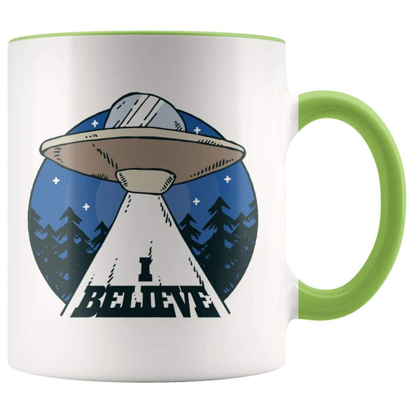 I Believe Alien Coffee Mug - Alien Gifts - BackyardPeaks