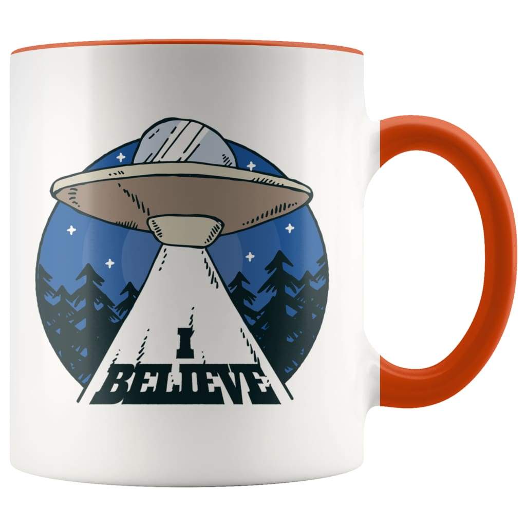 I Believe Alien Coffee Mug - Alien Gifts - BackyardPeaks