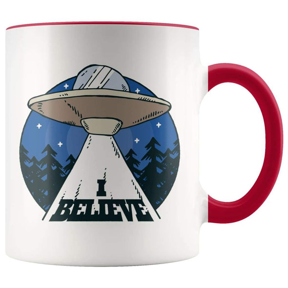 I Believe Alien Coffee Mug - Alien Gifts - BackyardPeaks