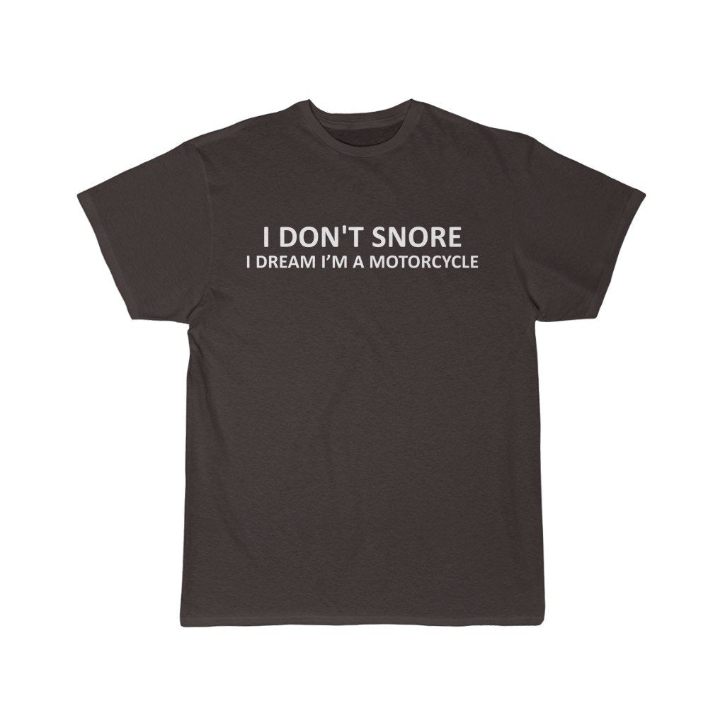 I Don't Snore I Dream I'm A Motorcycle T-Shirt - Gifts for Dad, Grandpa, Boyfriend or Husband — photo 3