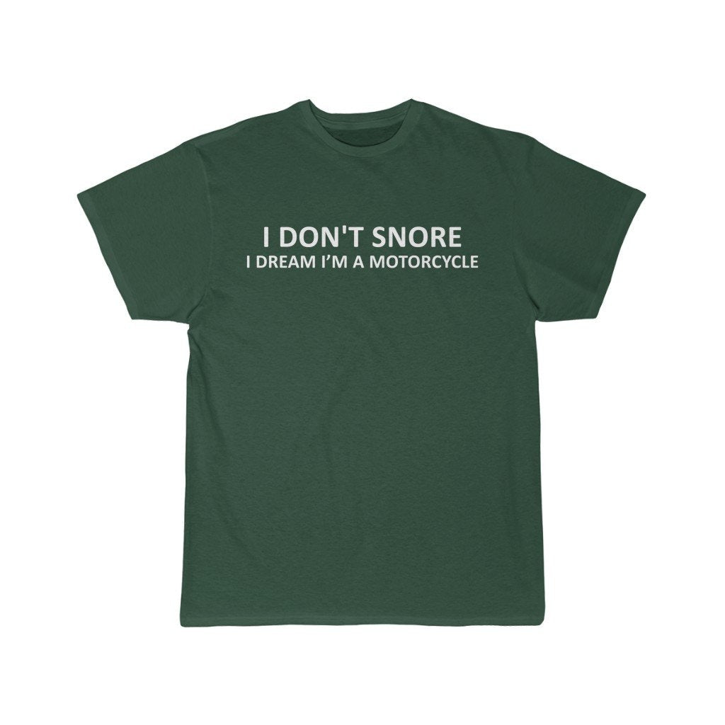 I Don't Snore I Dream I'm A Motorcycle T-Shirt - Gifts for Dad, Grandpa, Boyfriend or Husband — photo 5