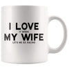 I Love It When My Wife Lets Me Go Racing | Funny Husband Gift Coffee Mug - BackyardPeaks