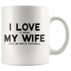I Love It When My Wife Lets Watch Football Coffee Mug | Funny Husband Gift - BackyardPeaks