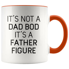 Load image into Gallery viewer, It&amp;#39;s Not A Dad Bod It&amp;#39;s A Father Figure Funny Fathers Day Gift Dad Coffee Mug Tea Cup 11oz