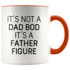 It’s Not A Dad Bod It’s A Father Figure Funny Fathers Day Gift Dad Coffee Mug Tea Cup 11oz $14.99 | Orange Drinkware
