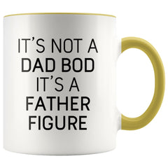Load image into Gallery viewer, It&amp;#39;s Not A Dad Bod It&amp;#39;s A Father Figure Funny Fathers Day Gift Dad Coffee Mug Tea Cup 11oz