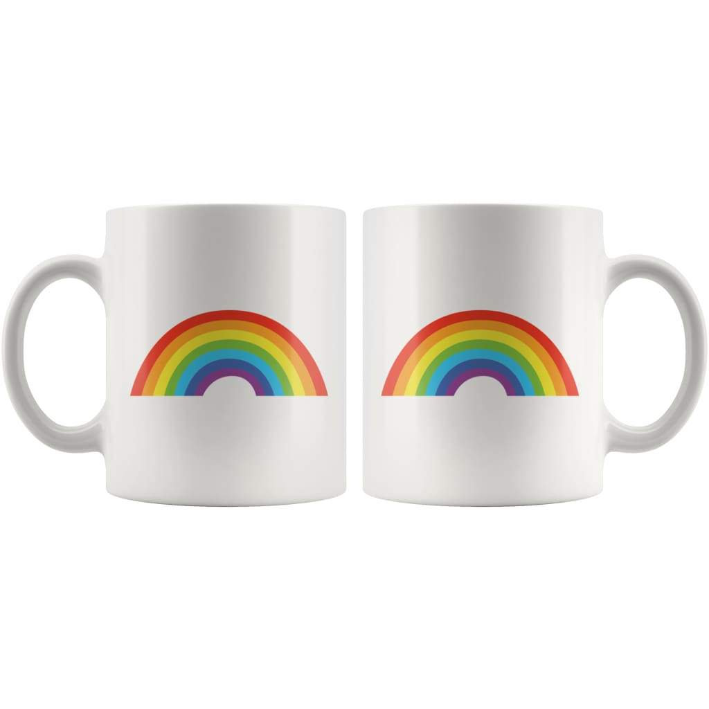 LGBT Rainbow Coffee Mug - BackyardPeaks