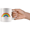 LGBT Rainbow Coffee Mug - BackyardPeaks
