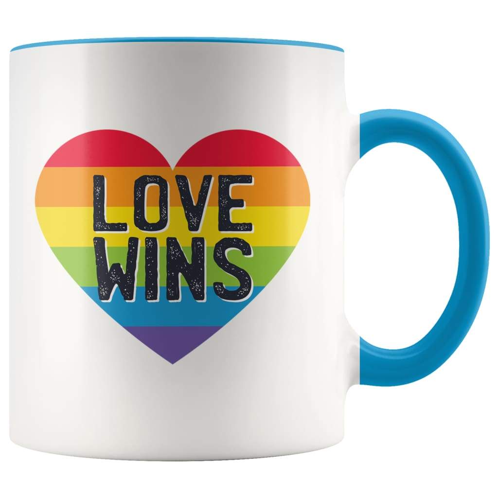 Love Wins LGBT Coffee Mug — photo 2