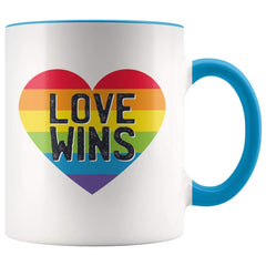 Load image into Gallery viewer, Love Wins LGBT Coffee Mug