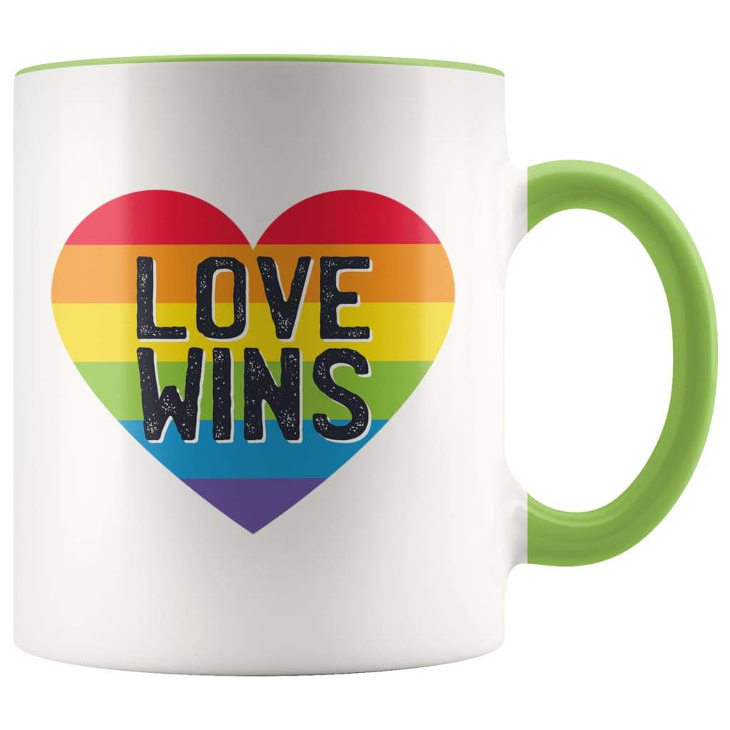 Love Wins LGBT Coffee Mug — photo 3