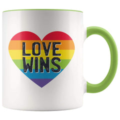 Load image into Gallery viewer, Love Wins LGBT Coffee Mug