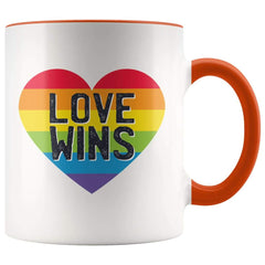 Load image into Gallery viewer, Love Wins LGBT Coffee Mug