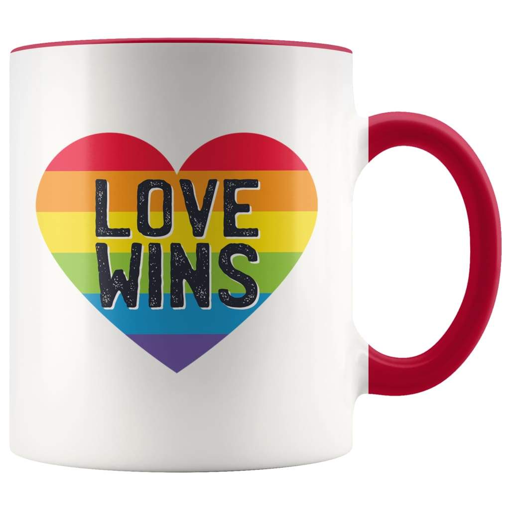 Love Wins LGBT Coffee Mug — photo 6