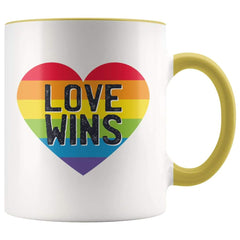 Load image into Gallery viewer, Love Wins LGBT Coffee Mug