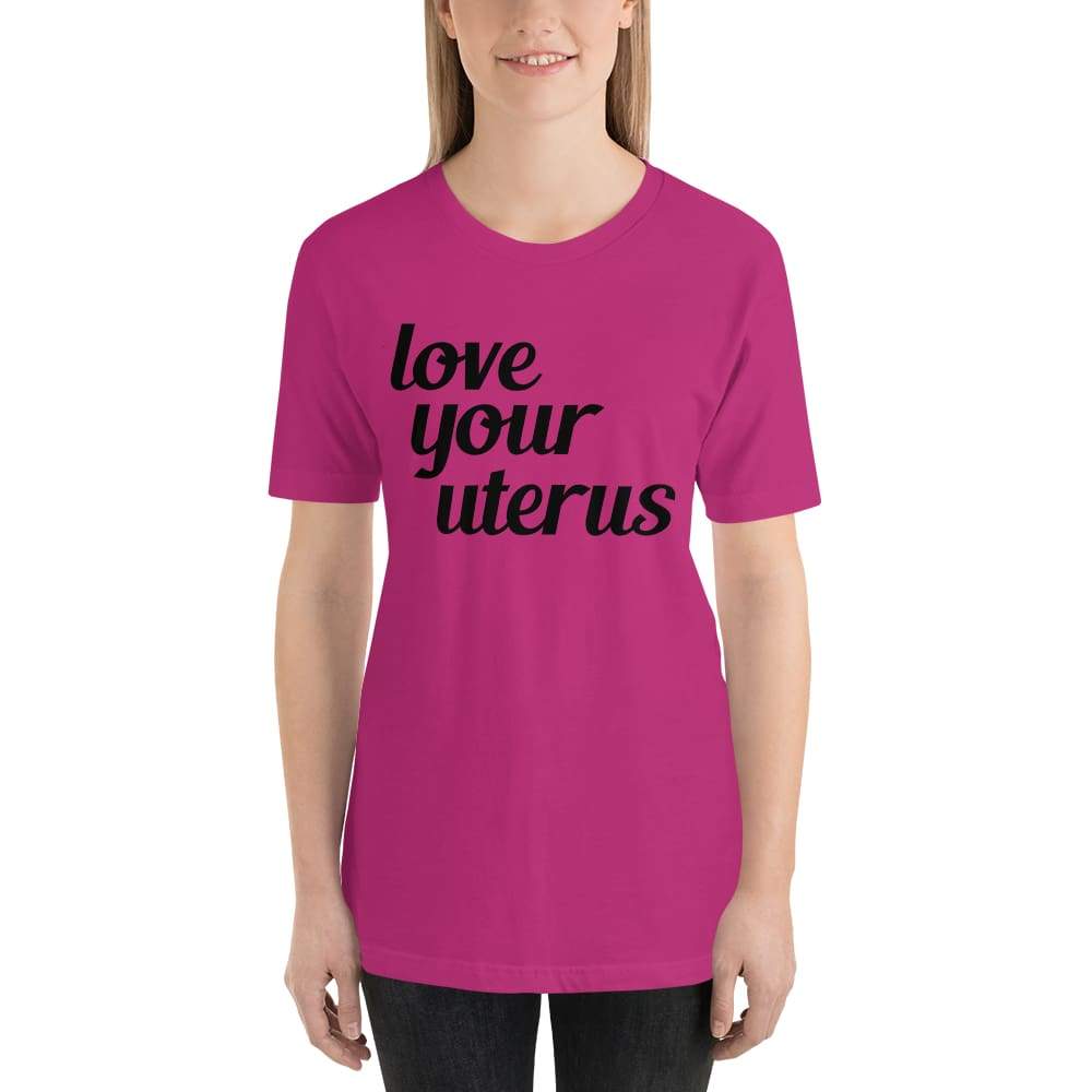 Love Your Uterus T-Shirt V1 - Midwife Shirt - BackyardPeaks