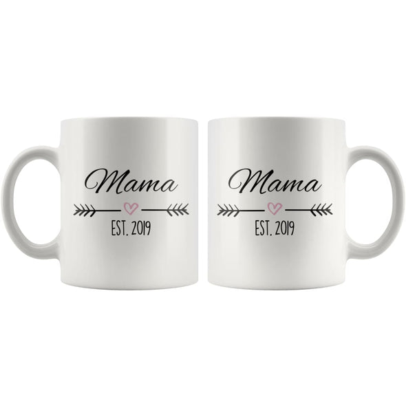 Mama Est. 2019 Coffee Mug | New Mama Gift $14.99 | Drinkware