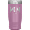 Mom Est 2020 New Mom Gift Custom or Personalized Year Insulated Travel Mug Vacuum Tumbler 20oz $29.99 | Light Purple Tumblers