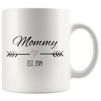 Mommy Est. 2019 Coffee Mug | New Mom Gift $14.99 | 11oz Mug Drinkware