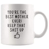 Mother Gift | Best Mother Ever Mothers Day Present Coffee Mug - BackyardPeaks