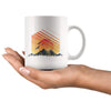 Mountain Coffee Mug - Mountains Sunset Mug - BackyardPeaks