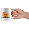 Mountain Coffee Mug - Mountains Sunset Mug - BackyardPeaks